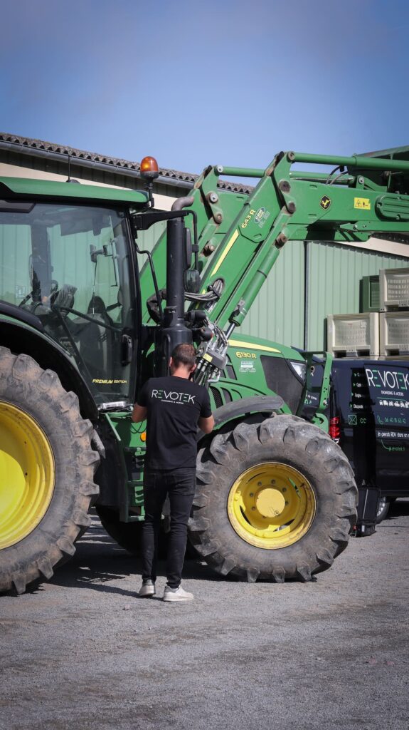 Puissance de moteur de tracteur avec Revotek