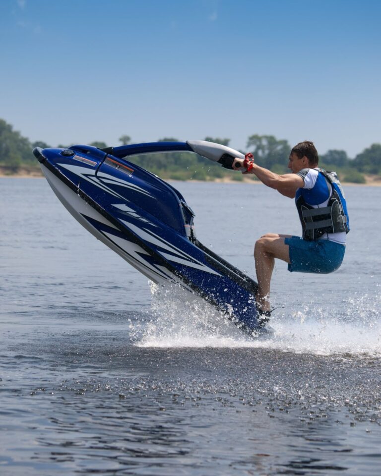 Puissance moteur pour jet ski